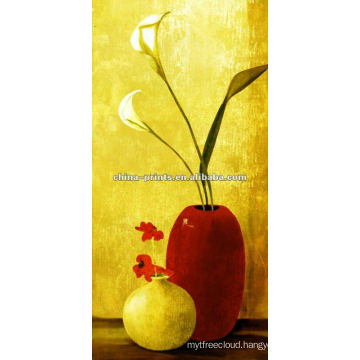 Still Life Pot with Flower Canvas Painting